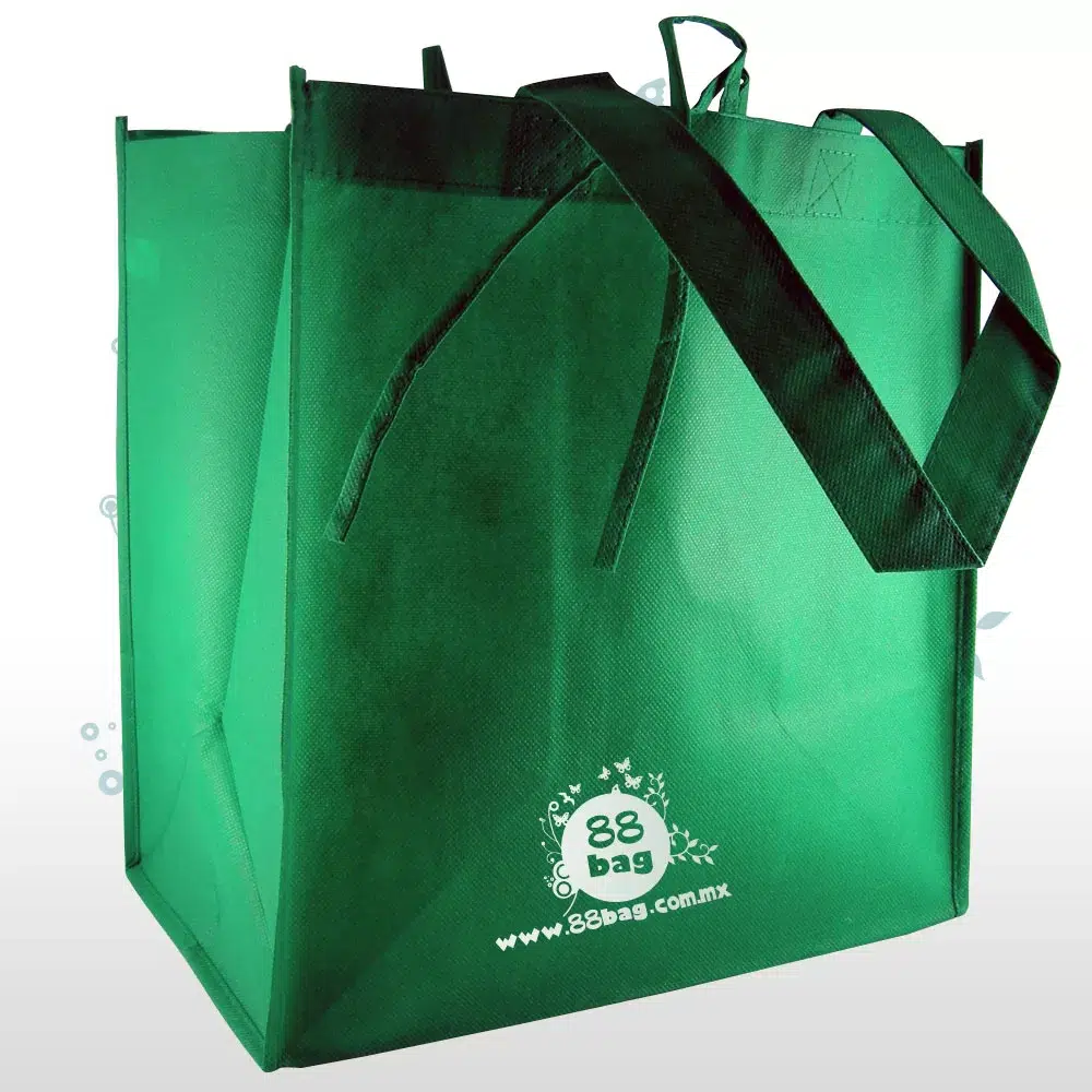 Bolsa ecológica verde personalizable 88bag